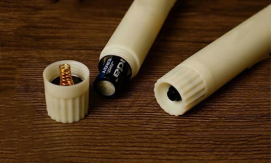 3D Wick Flameless Candles Flickering Led Battery Operated