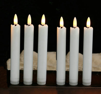 3D Wick Flameless Candles Flickering Led Battery Operated
